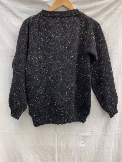 商品画像：ドネガルウール/アイルランド製/ニット・セーター(厚手)/--/ウール/BLK 2