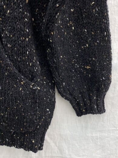 商品画像：ドネガルウール/アイルランド製/ニット・セーター(厚手)/--/ウール/BLK 5