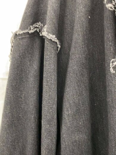 商品画像：21AW/OVER SIZED WISE TAIL COAT/コート/FREE/デニム/BLK/無地/211Y03 9