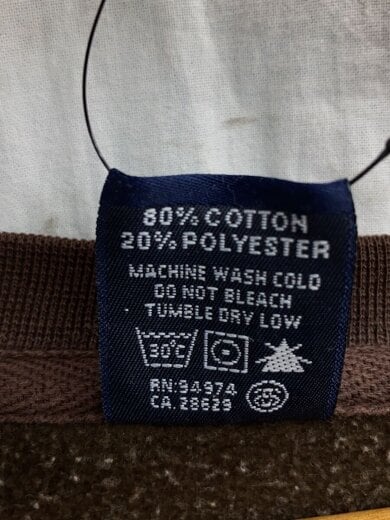 商品画像：90s/オールドステューシー/old stussy/USA製/紺タグ/スウェット/XL/コットン/BRW 4