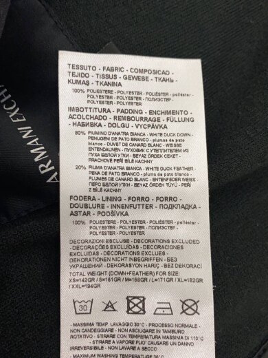 商品画像：ダウンジャケット/S/ナイロン/NVY/無地/6HZB02 ZNHVZ 5