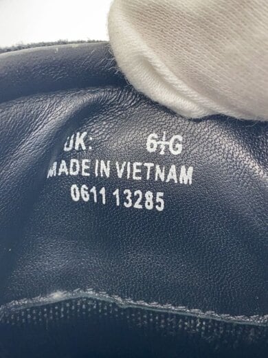 商品画像：ハイカットスニーカー/UK6.5/BLK/レザー/061113285 5