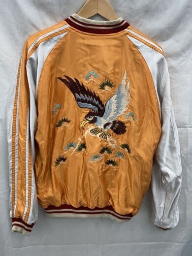 商品画像：25SS/WHITE DRAGON×EAGLE//スカジャン/L/BLK/TT15682/アセテート/リバーシル// 9
