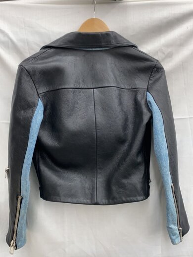 商品画像：RITA DENIM PSS13/ダブルライダースジャケット/32/山羊革/BLK 2