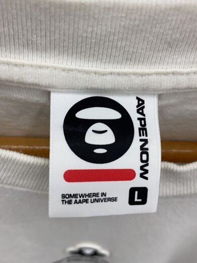 商品画像：クローバー/Tシャツ/L/コットン/WHT/無地/AAPTEM1418XXM// 3