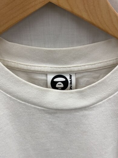 商品画像：クローバー/Tシャツ/L/コットン/WHT/無地/AAPTEM1418XXM// 7