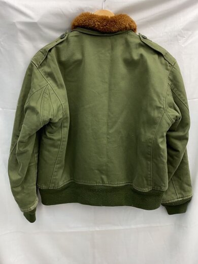 商品画像：B-10/GRIPPERジップ/フライトジャケット/36/コットン/KHK/83000-470705 2