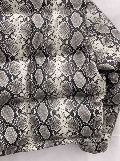 商品画像：FAUX LEATHER SNAKE DOWN JACKET/ダウンジャケット/L/ナイロン/BR25AW-000 9