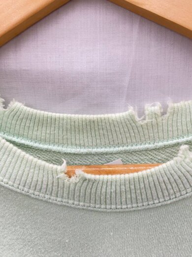 商品画像：22SS/OVERSIZED REBUILD SWEAT LS/スウェット/M/コットン/GRN/ST.441 6