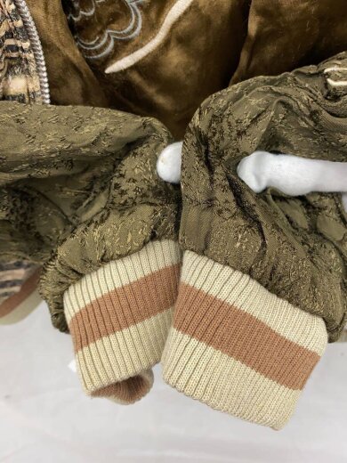 商品画像：龍刺繍/リバーシブル/スカジャン/L/レーヨン/KHK/52523405 6
