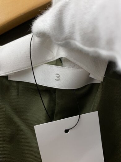 商品画像：20SS/SPLITTED TRENCH COAT/トレンチコート/3/ウール/KHK/E120-501 5
