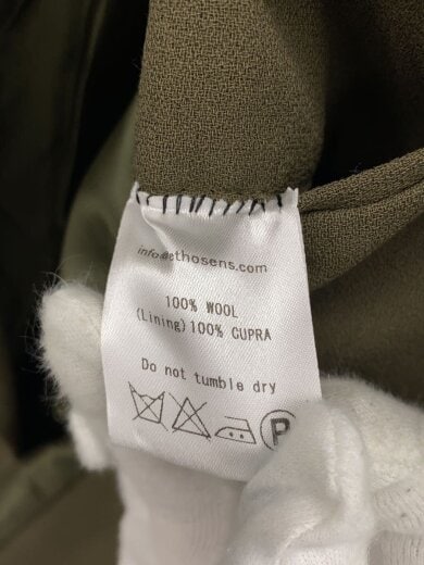 商品画像：20SS/SPLITTED TRENCH COAT/トレンチコート/3/ウール/KHK/E120-501 6