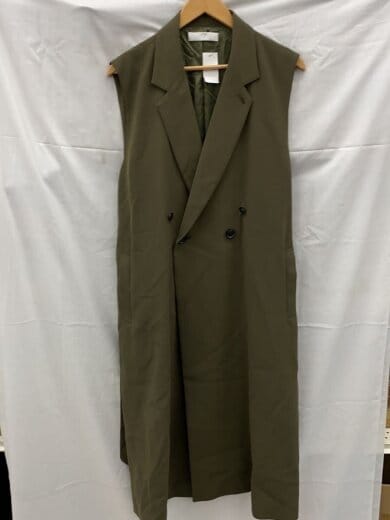 商品画像：20SS/SPLITTED TRENCH COAT/トレンチコート/3/ウール/KHK/E120-501 9
