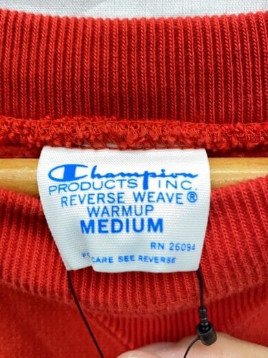商品画像：×FRAMeWORK別注/REVERSE WEAVE/スウェット/M/コットン/RED/プリント/CWSC028 3