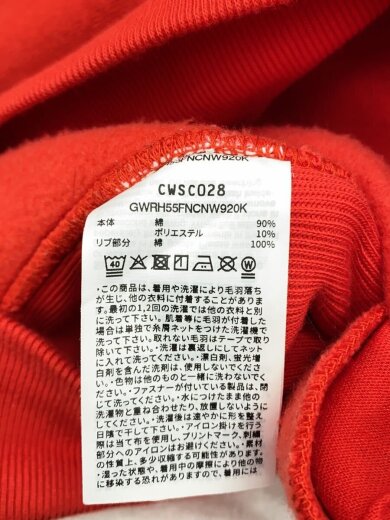 商品画像：×FRAMeWORK別注/REVERSE WEAVE/スウェット/M/コットン/RED/プリント/CWSC028 4