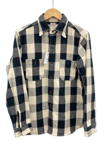 商品画像：FLANNEL SHIRTS/バッファローチェック/フランネルシャツ/ネルシャツ/L/コットン/BLK/3104 1