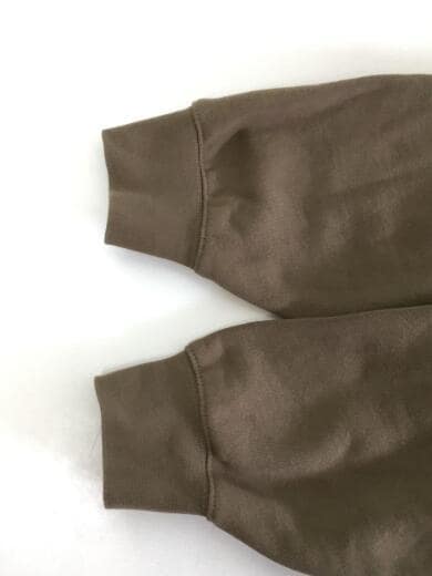 画像：ESSENTIALSパーカー/M/コットン/BRW/無地/RN#0902336