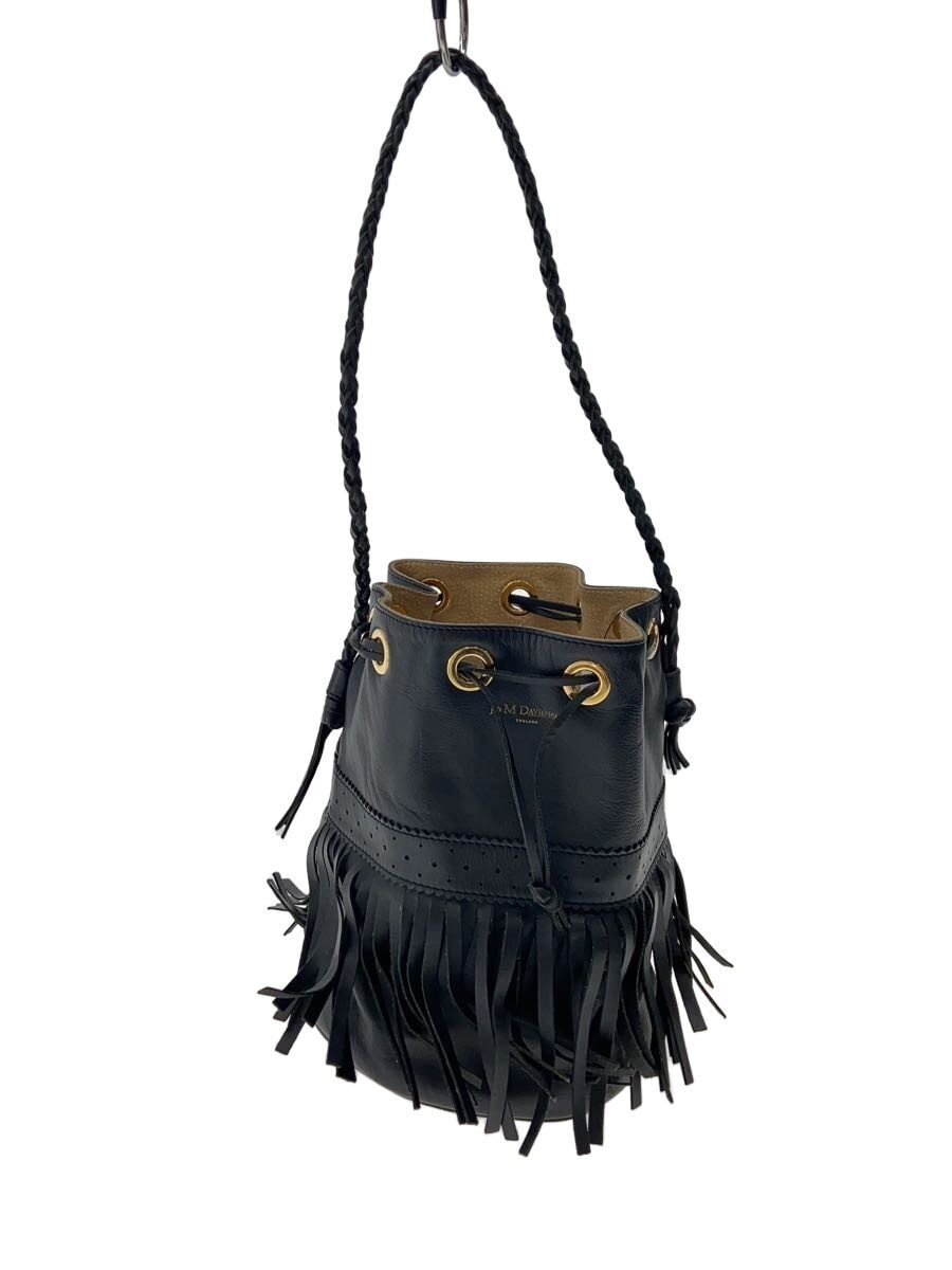 J&M DAVIDSON / ショルダーバッグ/レザー/BLK//
