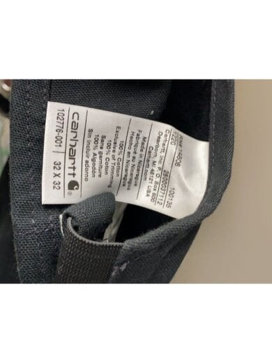 商品画像：オーバーオール/32/コットン/BLK/無地 4