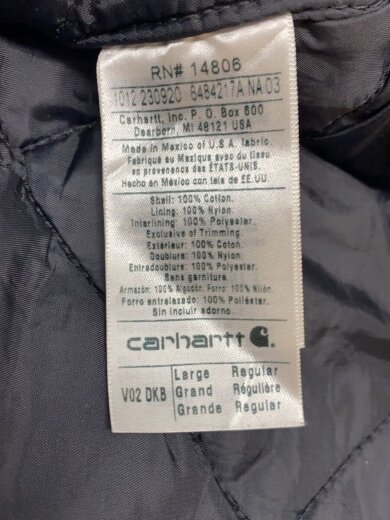 画像：Carharttベスト/L/コットン/BRW/無地4