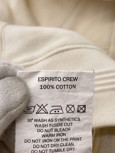 商品画像：スウェット/L/コットン/IVO 4