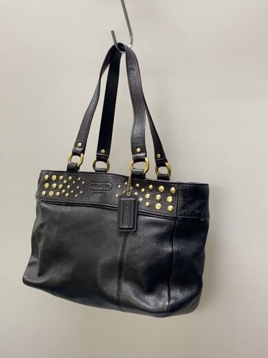 商品画像：トートバッグ/レザー/BLK/F1094-F15235 2