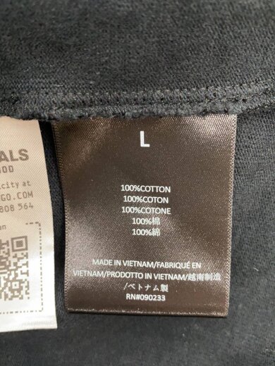 商品画像：半袖スウェット/L/コットン/BLK// 4