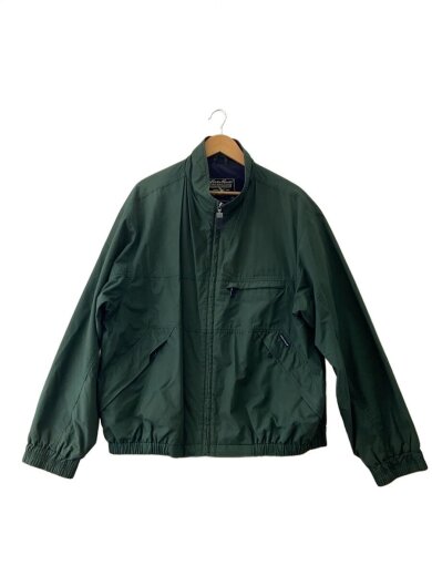 商品画像：ブルゾン/L/ナイロン/GRN/無地 1