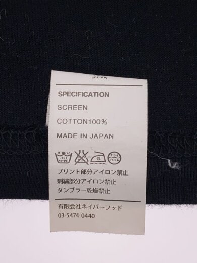 商品画像：Tシャツ/2/コットン/BLK// 4