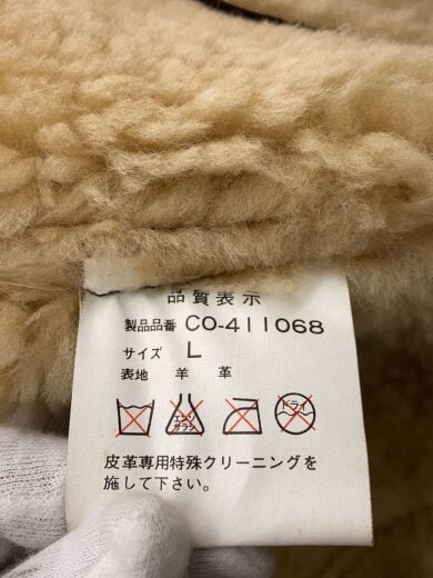 商品画像：フライトジャケット/L/レザー/BRW// 4