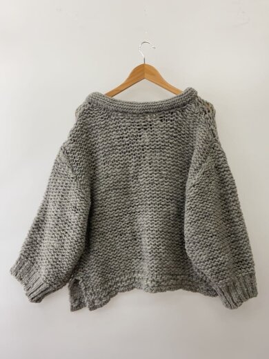商品画像：ニット・セーター(厚手)/--/ウール/GRY/KNIT215// 2