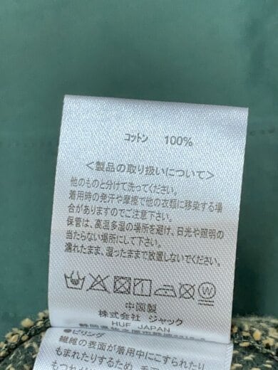 商品画像：ジャケット/M/コットン/GRN/チェック 5