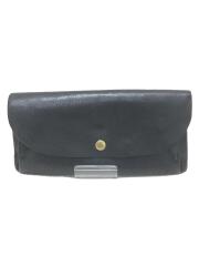 CINQ DESIGN/長財布/レザー/BLK/レディース