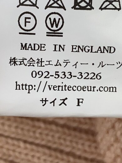 商品画像：ニット・セーター(厚手)/FREE/ウール/PNK/vck-233// 4