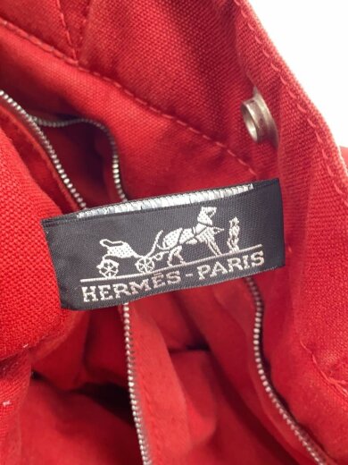 商品画像：トートバッグ/コットン/RED/フールトゥMM 5