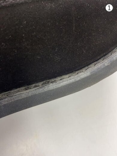 商品画像：ドレスシューズ/UK6.5/BLK/スウェード/170113 6