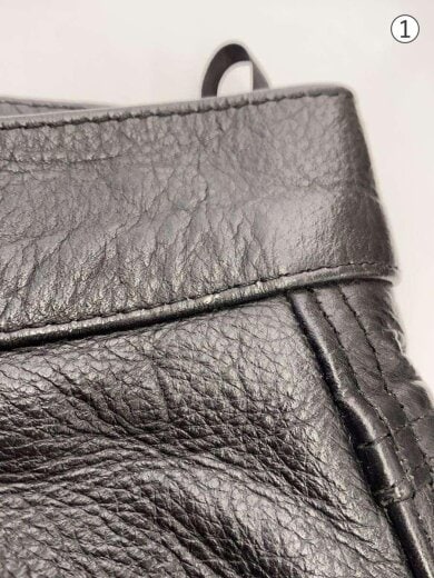 商品画像：SELECT LEATHER/カーゴパンツ/34/レザー/BLK 5