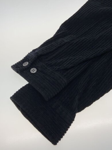 商品画像：長袖シャツ/L/コーデュロイ/BLK 5