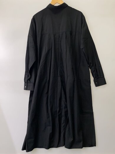 商品画像：シャツワンピース/2/コットン/BLK/A42103// 2