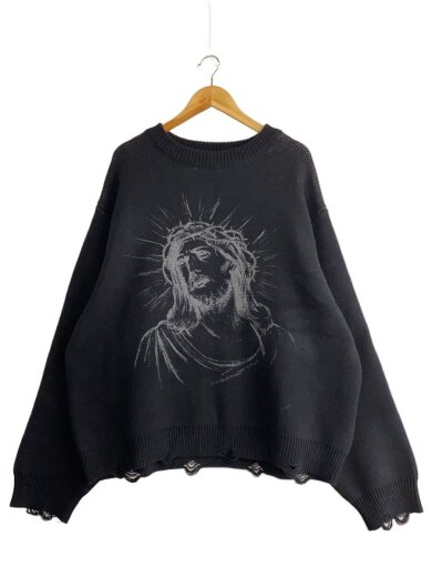 商品画像：ニット・セーター(厚手)/--/コットン/BLK// 1