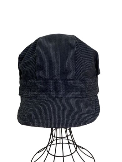 商品画像：キャスケット/ジェットキャプ/ワークキャップ/ハット/ヘッドウェア/ストライプ/無地/メンズ 1