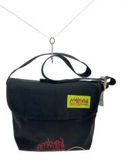 イエローラベル/メッセンジャー/ショルダーバッグ/BLK/無地