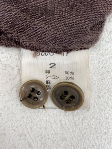 商品画像：ノースリーブワンピース/2/コットン/BRW/800O-11 4