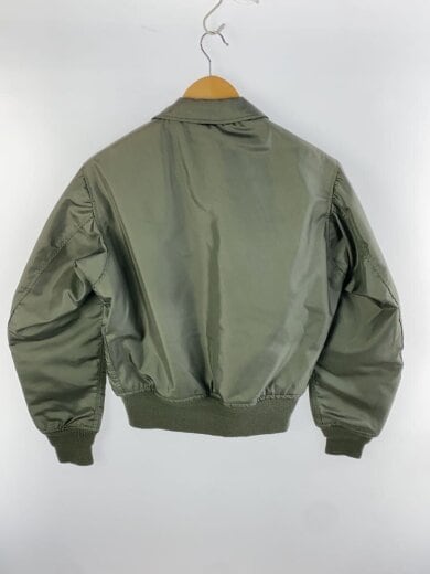 画像：U.S.AIR FORCEフライトジャケット/ミリタリー/KHK/無地/CWU-452