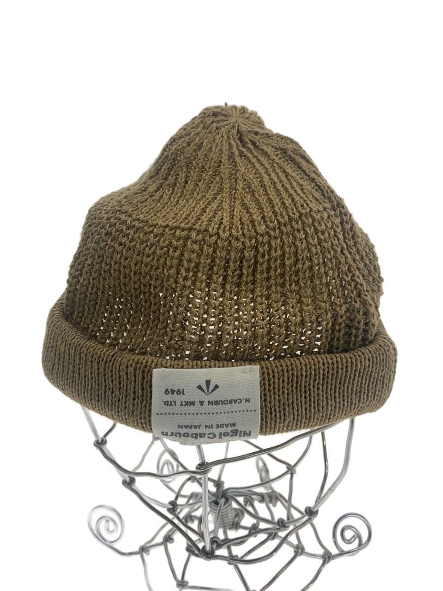 Nigel Cabourn / 24SS/BEANIE HEMP/ニットキャップ/FREE/ヘンプ/KHK/8049-00-66015