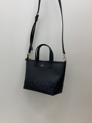 商品画像：ショルダーバッグ/ハンドバッグ/レザー/BLK/wkru5610 2