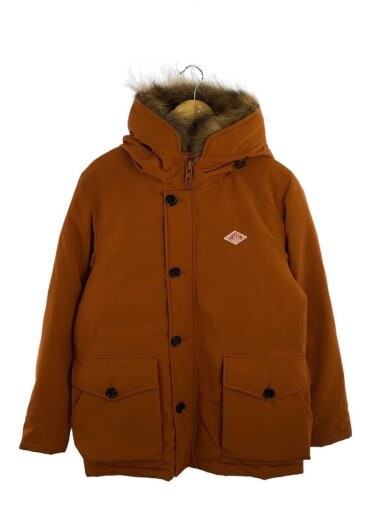 商品画像：タッサーダウンジャケット/フーデッド/ファー/40/ポリエステル/ORN/JD-8535 1