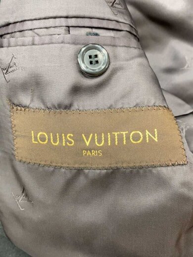 商品画像：セットアップ/スーツ/ジャケット/スラックス/48/ウール/カシミヤ混/BLK/イタリア製/ブランド古着 3