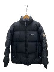 ダウンジャケット/L/ポリエステル/BLK