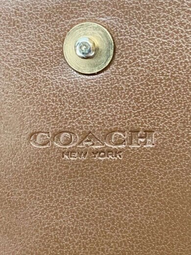 商品画像：3つ折り財布/PVC/BRW/総柄/レディース/C5966 3